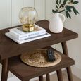 Herringford Nest of Tables - 2 Tier - Walnut