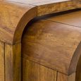 Curved Edge Mango Wood Nest of 2 Tables thumbnail 5
