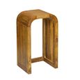 Curved Edge Mango Wood Tall Nest of 2 Tables thumbnail 4