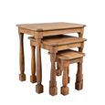 Nalandra Mango Wood 3 Tier Nest of Table thumbnail 3