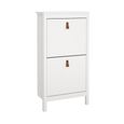 Barcelona Shoe Cabinet - 2 Door - White
