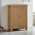 Hopewood Oak 2 Door Shoe Cupboard thumbnail
