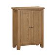 Hopewood Oak 2 Door Shoe Cupboard thumbnail 3