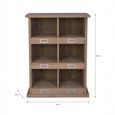 Chedworth 6 Shoe Locker Natural Wood