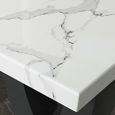 Madrid Side Table - White Marble