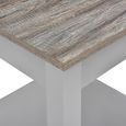 Carver End Table - Weathered Oak & Grey - 5046096COMUK