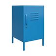 Novogratz Cache Locker End Table - Blue - 2354810COMNUK