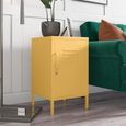 Novogratz Cache Locker End Table - Yellow - 2354814COMNUK