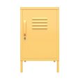 Novogratz Cache Locker End Table - Yellow - 2354814COMNUK