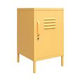 Novogratz Cache Locker End Table - Yellow - 2354814COMNUK