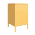 Novogratz Cache Locker End Table - Yellow - 2354814COMNUK