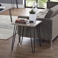 Owen Retro End Table - Grey Oak - 5068196PCOMUK