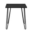 Owen Retro End Table - Black Oak - 5068296COMUK