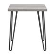 Owen Retro End Table - Grey Oak - 5068196PCOMUK