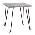 Owen Retro End Table - Grey Oak - 5068196PCOMUK
