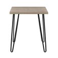 Owen Retro End Table - Rustic Oak - 5068496COMUK
