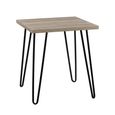 Owen Retro End Table - Rustic Oak - 5068496COMUK