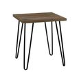Owen Retro End Table - Walnut - 5068396COMUK