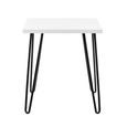 Owen Retro End Table - White - 5012015COMUK