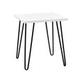 Owen Retro End Table - White - 5012015COMUK