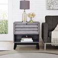 Vaughn Accent Table - Grey Oak - 5029196COMUK