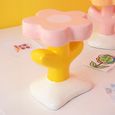 Mia Flower Accent Table - Multi Coloured - Fibreglass