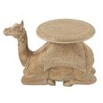 Camel Accent Table - Natural - Mango Wood
