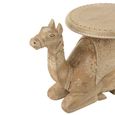 Camel Accent Table - Natural - Mango Wood