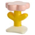 Mia Flower Accent Table - Multi Coloured - Fibreglass