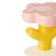 Mia Flower Accent Table - Multi Coloured - Fibreglass