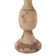 Outdoor Side Table - Round - Antique Magnesium Beige - Polyresin