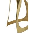 Side Table - Round - Large - White and Gold - Marble and Aluminium