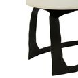 Side Table - Round - Small - White and Black - Marble and Aluminium