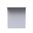 Camden Lamp Table - White Gloss