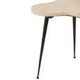 Bee Nest of Tables - 3 Tier - White and Black - Marble and Metal