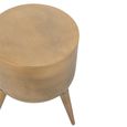 Fone Accent Table - Round - Gold - Aluminium