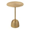 Lera Accent Table - Round - Gold - Aluminium