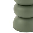 Lise Accent Table - Round - Green - Metal