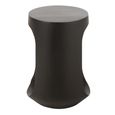 Pod Side Table - Round - Black - Mango Wood