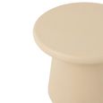 Ram Accent Table - Round - Beige - Plywood