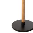 Ron Side Table - Round - Set of 2 - Natural and Black - Pinewood