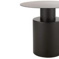 Side Table - Round - Black - Metal