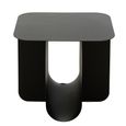 Side Table - Square - Black - Metal