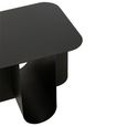 Side Table - Square - Black - Metal