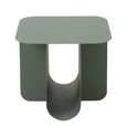 Side Table - Square - Green - Metal