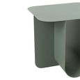 Side Table - Square - Green - Metal