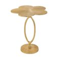 Tiana Accent Table - Gold - Aluminium