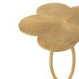 Tiana Accent Table - Gold - Aluminium