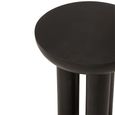 Trio Side Table - Round - Black - Mango Wood