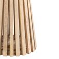 Vincent Side Table - Round - Slatted - Natural - Mango Wood